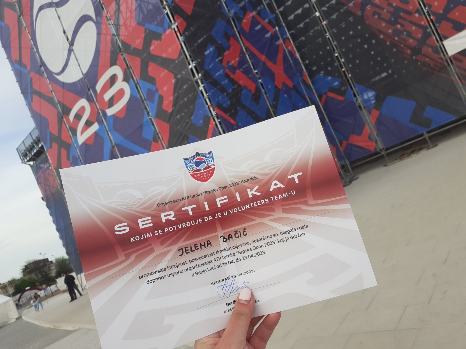 Volonter, Srpska Open 2023
