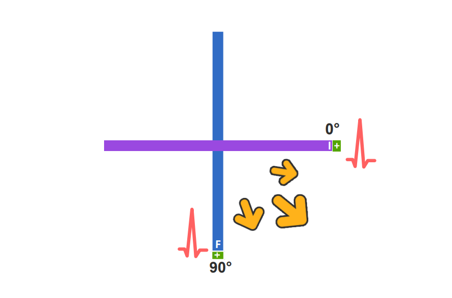 ekg: Normalna osovina srca
